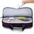 英制（BRINCH）14.3寸15.6寸 新款防震防水商务男女士单肩笔记本包电脑包(紫色 BW-204（14.3寸）)第4张高清大图