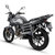 启典KIDEN摩托车 升级版KD150-G 单缸风冷150cc骑式车(铁甲灰大货架款)第4张高清大图