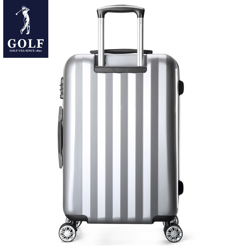 高尔夫golf时尚万向轮拉杆箱旅行箱多色多尺男女行李箱密码箱(20寸)