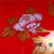 中国龙瓷德化白瓷  艺术瓷器礼品摆件35cm富贵鸿运(花开富贵)-中国红ZGH0072第4张高清大图