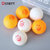 CnsTT凯斯汀乒乓球三星ABS40+新材料无缝乒乓球控制型速度型高弹乒乓球6只装(塔锐白色（速度型）)第3张高清大图