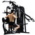 JX健身房高端健身器材 大型家用运动器械三人站力量综合训练器(大飞鸟三人站包安装 多功能)第5张高清大图