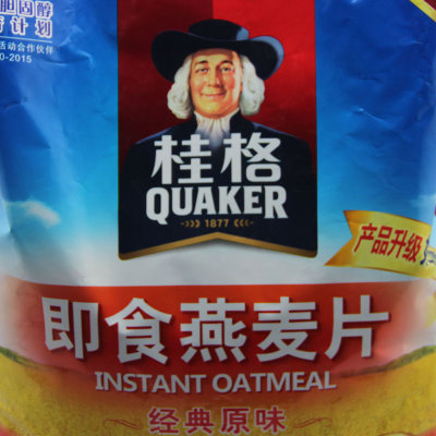 桂格Quaker即食燕麦片超值装 1478g 营养早餐谷物 即冲即食