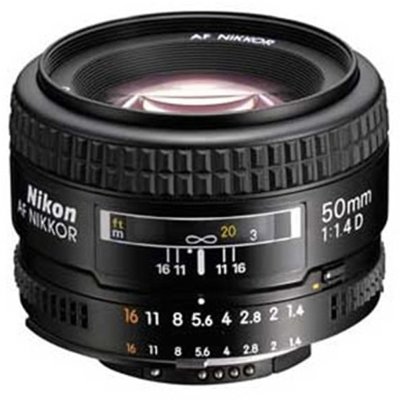 尼康（Nikon） 50mm 1.4D 镜头