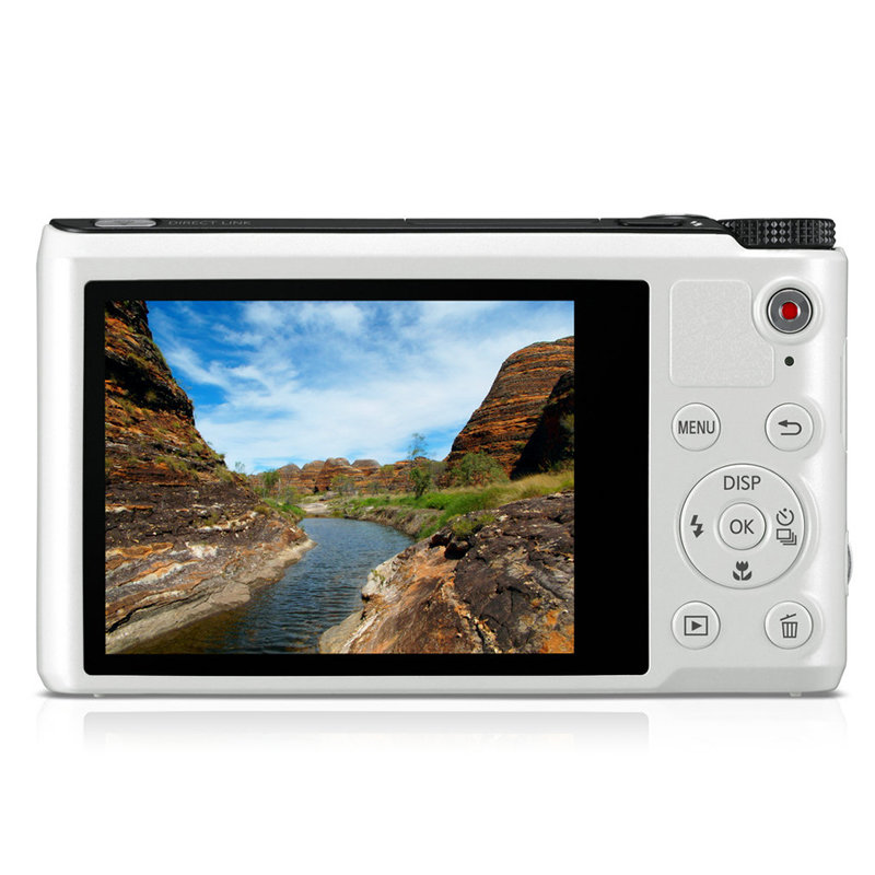 三星samsungwb200f智能便携数码相机wifi版白色官方标配