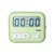 电子计时器儿童学习用学生作业自律考研定时器厨房提醒磁吸倒7yc(清新绿（送一节电池）)第5张高清大图
