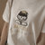 Mistletoe夏季新款圆领短袖T恤韩版刺绣卡通打底衫女装(白色 M)第3张高清大图