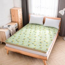 囍人坊 4D加厚床垫榻榻米印花9厘米透气床褥垫被可折叠单双人1.5米1.8米(心灵之花 180*200)