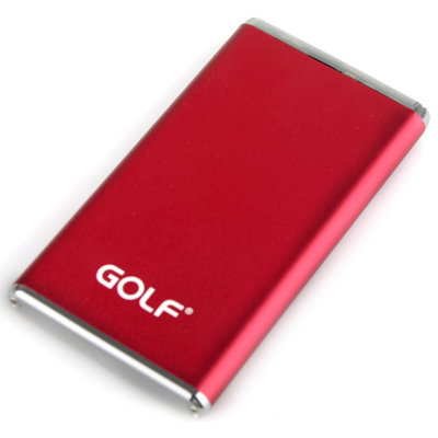 高尔夫（GOLF）GF-003移动电源充电宝（红色）（3100mAh）