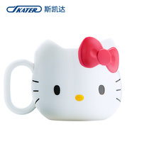 SKATER斯凯达日本进口Hello Kitty水杯创意卡通早餐杯牛奶杯马克杯