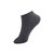南极人男士中筒袜5双装运动吸汗长短袜黑白色船袜秋冬季(短袜（5混色） 均码)第3张高清大图