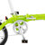 DAHON大行 经典热卖14寸单速铝合金折叠自行车 BYA412(浅绿色 14英寸)第4张高清大图