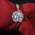 梦克拉MkelaPT950铂金钻石戒指 花吻 结婚戒指女款花型显钻婚戒第5张高清大图