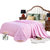卜丁纺 单双人空调被 床上用品 时尚印花夏凉被(粉色)第4张高清大图