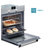 预售延迟发货西门子（SIEMENS）HB23AB522W 61升嵌入式电烤箱(不锈钢+黑色 嵌入式)第5张高清大图
