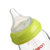贝亲宽口径玻璃奶瓶(160mlAA72绿色送把手防摔套)第3张高清大图