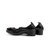 森达2021秋季新款商场同款气质蝴蝶结粗跟女奶奶鞋3WT01CQ1(38 黑色)第5张高清大图