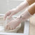 洗碗手套薄款PVC防水橡胶厨房手套洗衣清洁家务塑胶手套L  M 型号 下单备注(小鹿 一双)第3张高清大图