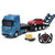 星辉Rastar奔驰遥控车拖车玩具组合互动玩具套装电动遥控拖车(蓝色)第2张高清大图