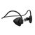 欧雷特（OVEVO）SH03B 运动蓝牙耳机4.0立体声通用挂耳式迷你双入耳超长续航防脱落(黑色)第2张高清大图