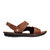 金猴 Jinho男士牛皮简约大气流行舒适休闲凉鞋真皮沙滩鞋卡其色棕色 Q3802(Q3802棕色 41码)第3张高清大图