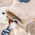 儿童法兰绒睡衣套装加厚秋冬男童女宝宝大中小孩卡通珊瑚绒保暖家居服套装(16码/建议身高120-130 灰底熊猫头)第4张高清大图