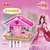 XINLEXIN 正版授权叶罗丽公主儿童积木城堡过家家玩具女孩益智玩具孔雀的房子 颜色丰富 贴合紧密第7张高清大图