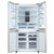 夏普冰箱SJ-FB79V-BE 605L 大容量 对开门无霜风冷进口冰箱第5张高清大图