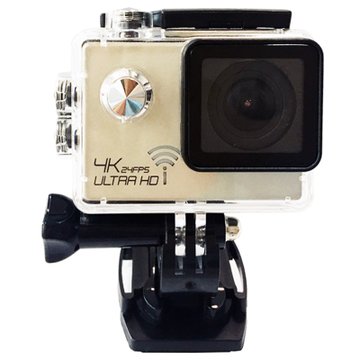 米狗M7 银色 4K运动相机摄像机行车记录仪高清一体机WIFI防水相机 4K运动相机含8G高速卡