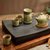 祥福茶具 龙泉青瓷整套功夫茶具套装 哥窑陶瓷带梅子青茶壶茶杯 福器GS02(米黄釉)第4张高清大图