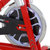 艾威BC4370 家用静音健身车 商用室内运动器材 减震自行车(红色)第5张高清大图