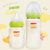 贝亲PPSU宽口径奶瓶绿色图案160ml(SS号奶嘴) 新生儿奶瓶第2张高清大图