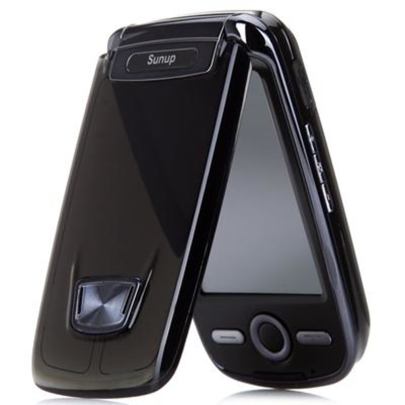 三普sunupz15gsm翻盖商务手写手机黑色