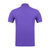 PRADA/普拉达 纯棉翻领POLO衫 短袖男士T恤(紫色 XL)第2张高清大图