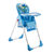 神马多功能儿童餐椅轻便折叠便携可调节宝宝吃饭桌椅婴儿餐椅C-R(蓝色)第2张高清大图