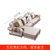 欧尔卡斯欧式布艺沙发组合 大小户型转角沙发现代简约新古典家具(贵+三 卡其色)第4张高清大图