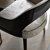 防水高端定制美式意式ART轻奢防滑餐椅垫坐垫套罩美家配套中欧式(宾利白包边款)第3张高清大图