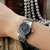天梭/Tissot 瑞士手表 梦幻系列钢带石英日历女士手表T033.210.11.053.00第5张高清大图