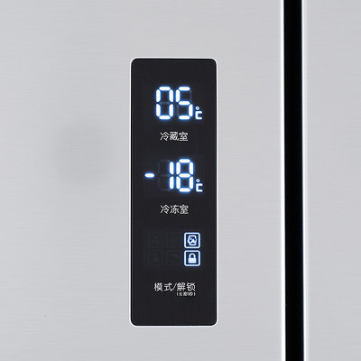 容声(Ronshen) BCD-476D11FY 476升L 多门冰箱(银色) 一级能效电脑控温