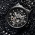 罗西尼(ROSSINI)手表雅尊商务系列潮流时尚镂空钢带自动机械表男士手表517793(黑色钢带男表)第4张高清大图