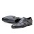 EVDUING 2013 新款  正品 商务正装皮鞋 高级* 定制皮鞋(黑色 38)第5张高清大图
