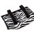 贝臻高级竹炭麂皮绒拼接遮阳板纸巾盒（斑马纹）第5张高清大图