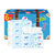 可心柔V9婴儿纸巾3层100抽*6 保湿面巾纸宝宝专用餐巾纸第2张高清大图