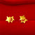 CNUTI粤通国际珠宝 黄金耳钉 足金女款小星星耳饰 约1.79-1.8克第4张高清大图