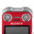 索尼（SONY）ICD-SX2000 高质量数码录音棒/录音笔 16GB 智能遥控 手机远程控制 麦克风 音乐/会议录音(酒红)第4张高清大图