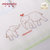 小米米minimoto儿童双层纱布面巾洗脸巾2条装50*25cm(粉蓝+粉绿)第5张高清大图