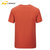2016春夏新款速干T恤圆领印花短袖速干衣透气排汗防紫外线162E358A(橙色 XL/170)第2张高清大图