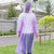 单人雨衣成人户外徒步男女式长款带帽防水雨披 旅游透明一次性雨衣套装 均码(白、黄、蓝、粉颜色随机)第3张高清大图