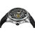 Emporio Armani 阿玛尼 商务机械腕表镂空时尚多功能男士手表AR4629(AR4629银色 皮带)第3张高清大图