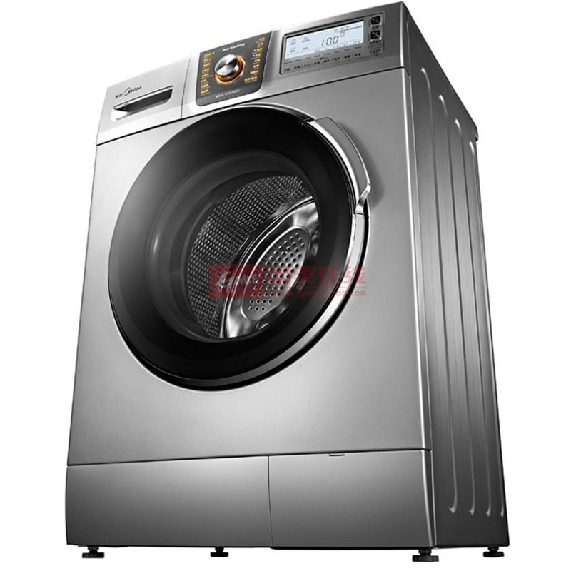 美的(midea)mg70-1411ldpc(s)7公斤变频滚筒洗衣机 喷淋水循环